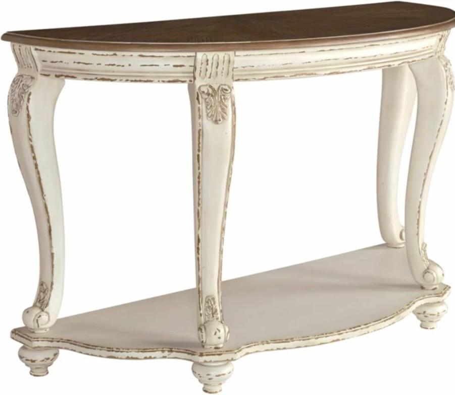 Signature Design by Ashley Norcastle Dark Brown Sofa Table - Stylish End Table for Living Room