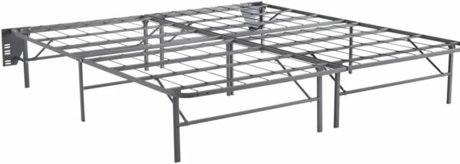 Signature Design by Ashley 14 Inch King Mattress Foundation - RTA Support Bed Base, No Box Spring Needed