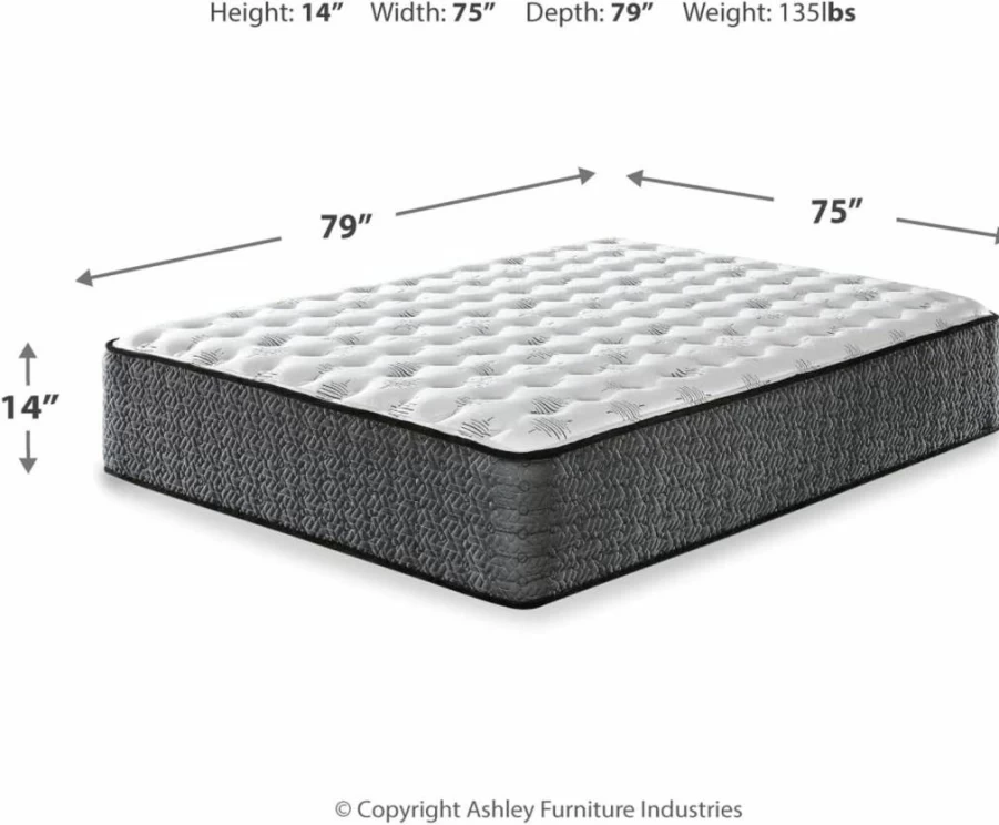 Signature Design by Ashley 11 Inch Hybrid Mattress - Twin Size, Cooling Gel Memory Foam for Pressure Relief & Support