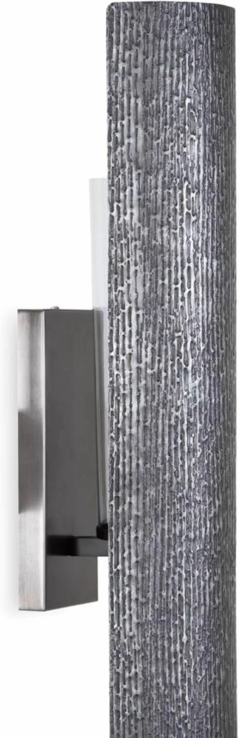 Signature Design by Ashley Oncher 24" Modern Wall Sconce in Antique Pewter - Contemporary Sleek Lighting