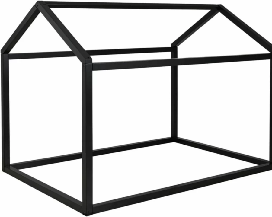 Signature Design by Ashley Flannibrook Modern Full Size White House Bed Frame - Contemporary Bedroom Furniture