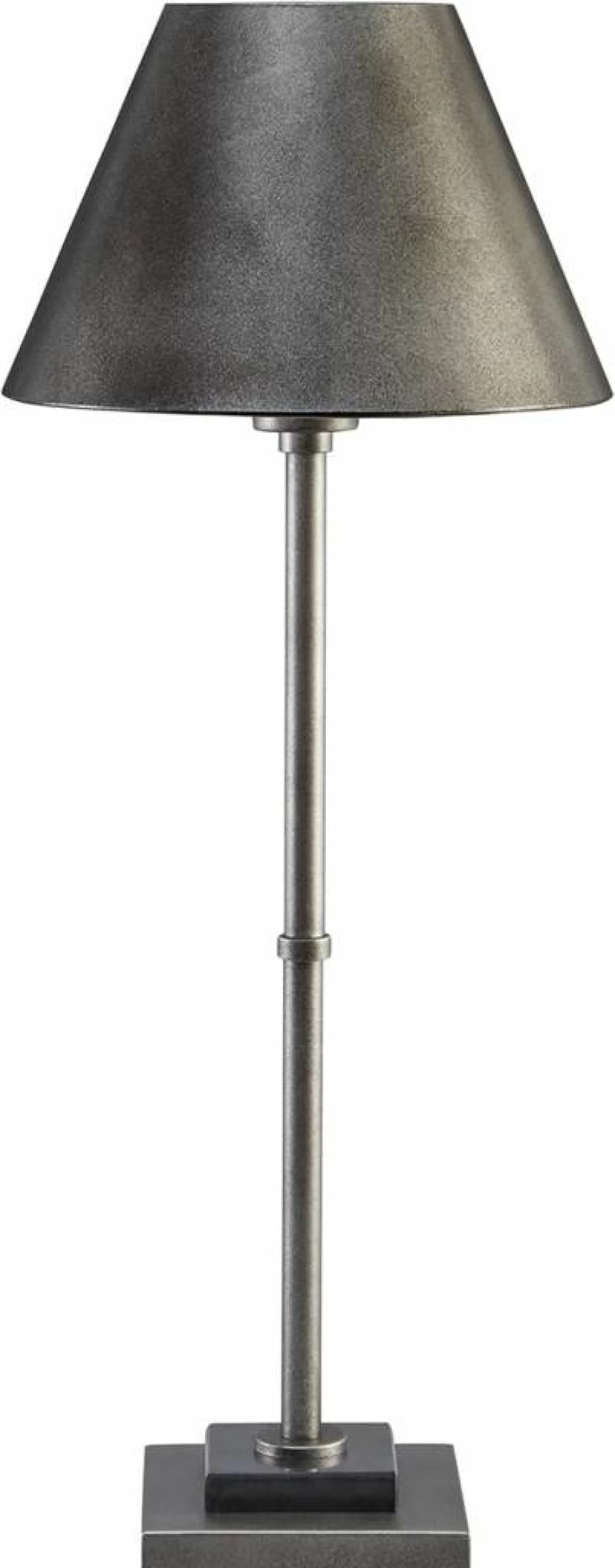 Signature Design by Ashley Bell Dunn Modern 26.38" Metallic Silver Table Lamp - Sleek Contemporary Lighting