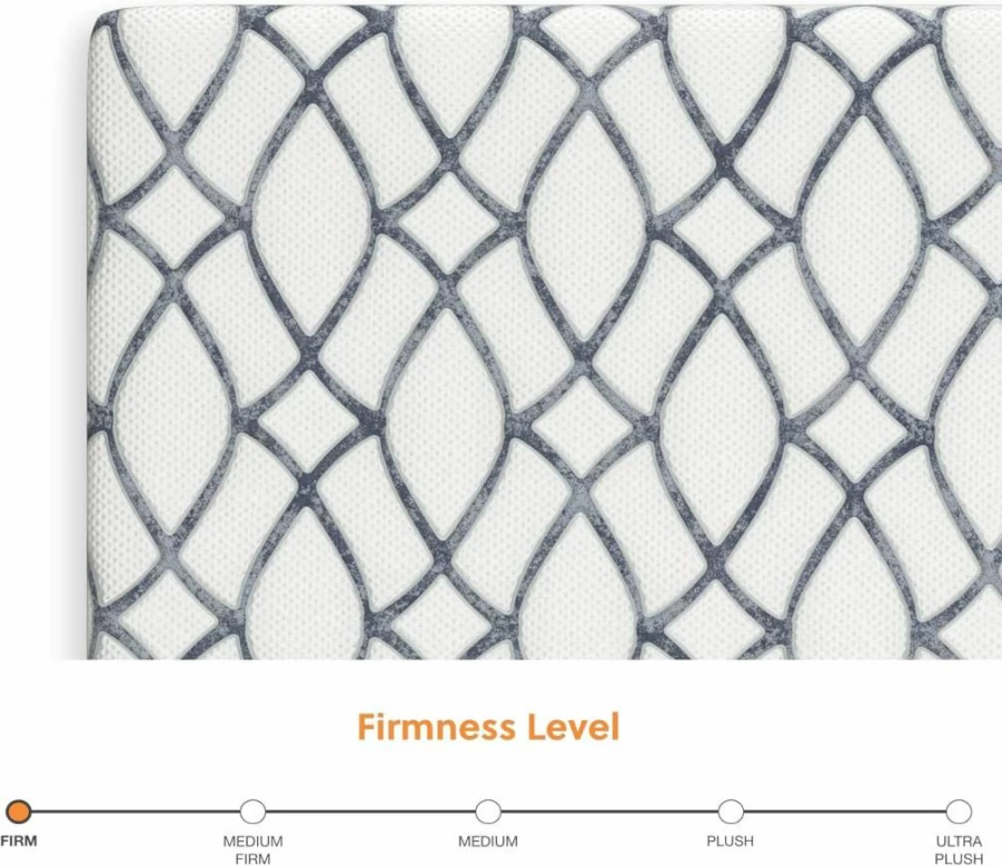 Signature Design by Ashley 12 Inch Medium Firm Memory Foam Mattress - Green Tea & Charcoal Infusion for Pressure Relief, Full Size