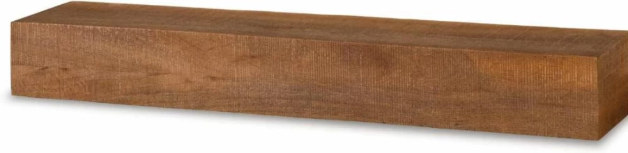 Signature Design by Ashley Cadmon Brown Wooden Wall Shelf - Rustic Wood Wall Decor