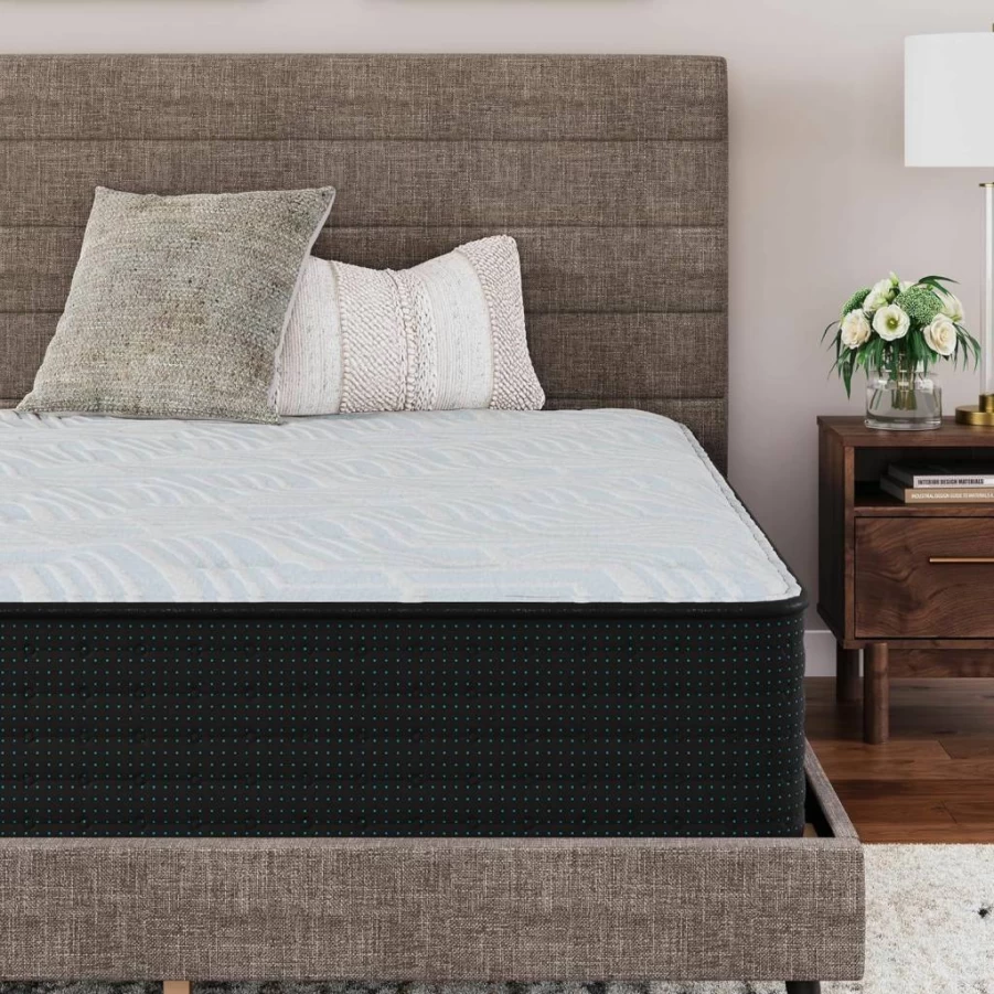 Signature Design by Ashley Palisades 14" Full Size Firm Hybrid Mattress with Gel Memory Foam