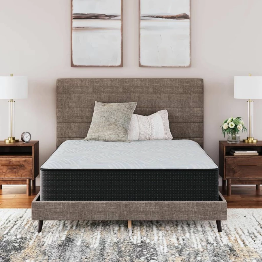 Signature Design by Ashley Palisades 14" Full Size Firm Hybrid Mattress with Gel Memory Foam