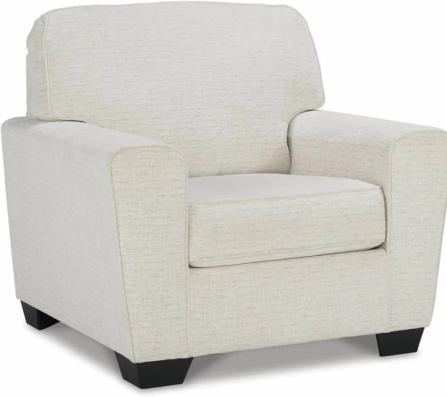 Signature Design by Ashley Cashton Modern Blue Upholstered Chair - Stylish Comfort for Home & Office