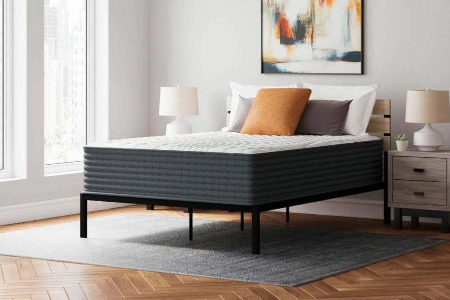 Signature Design by Ashley Chime 8" Medium Firm Twin Innerspring Mattress with Quilted Pressure Relief Foam