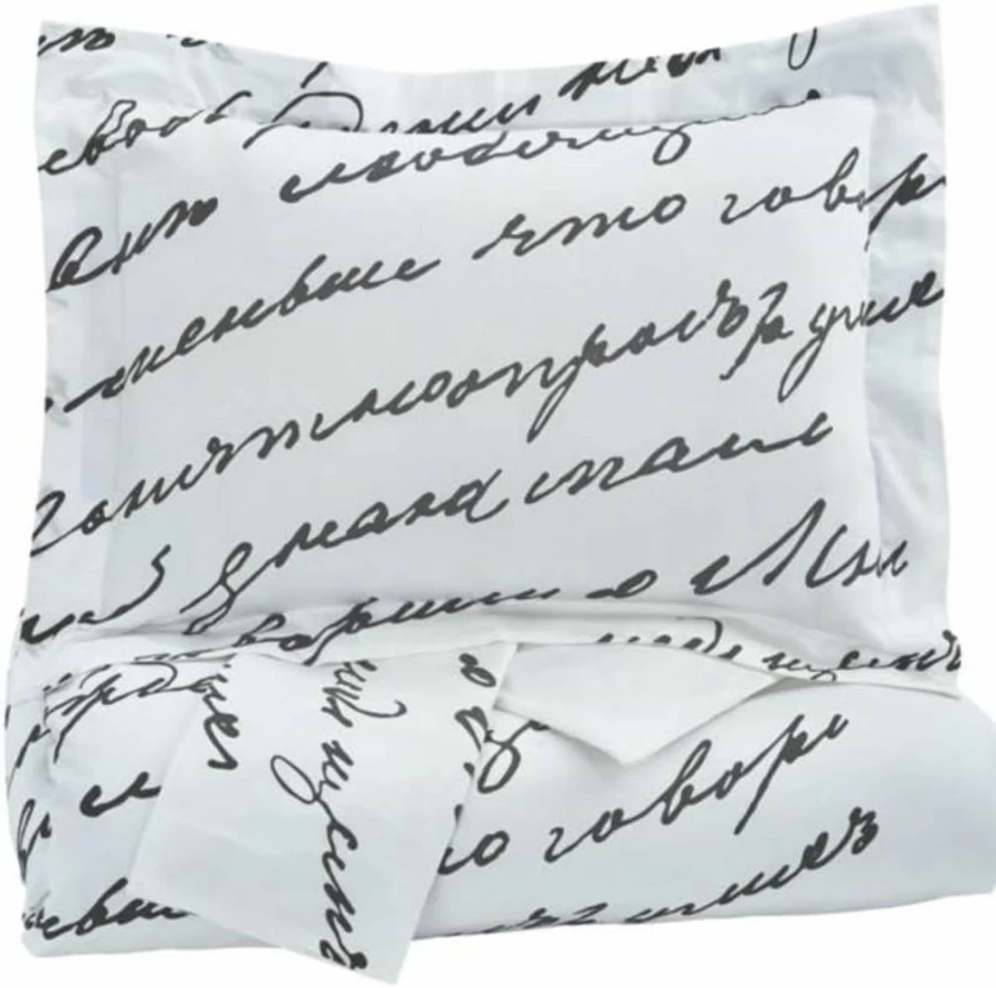 Signature Design by Ashley Q765003Q Luxury Duvet Cover Set - Soft Bedding Collection