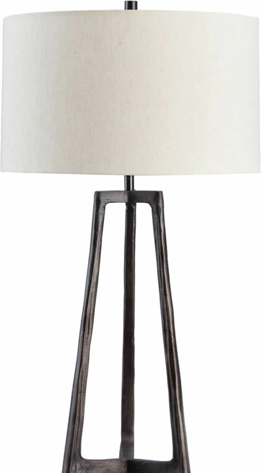 Signature Design by Ashley Wynlett 34.75" Antique Black Casual Table Lamp for Living Room, Bedroom, or Office
