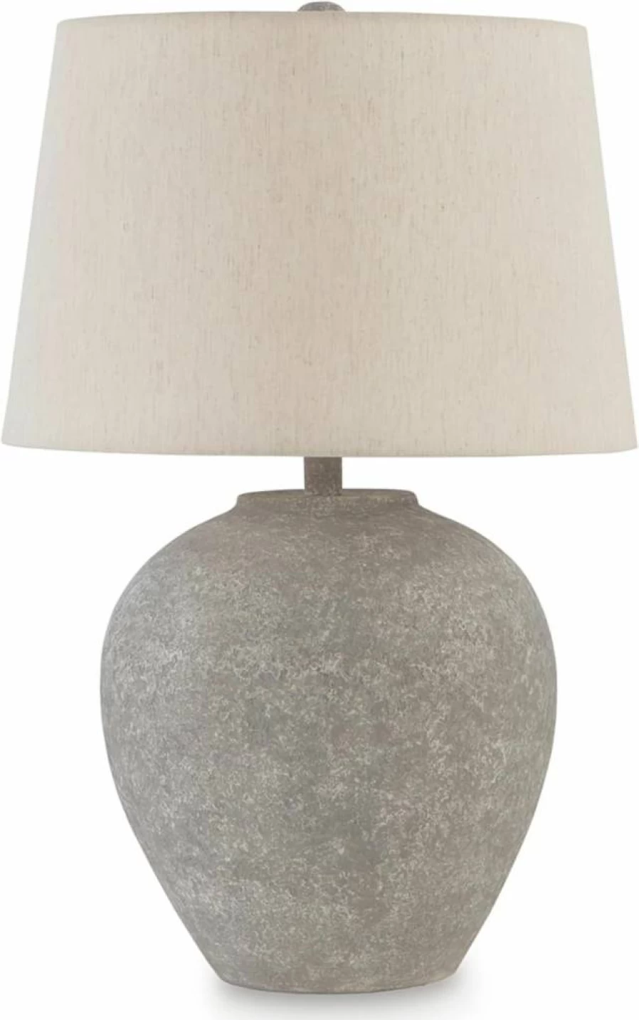 Signature Design by Ashley Dreward 25" Casual Paper Table Lamp in Smoky Brown Finish