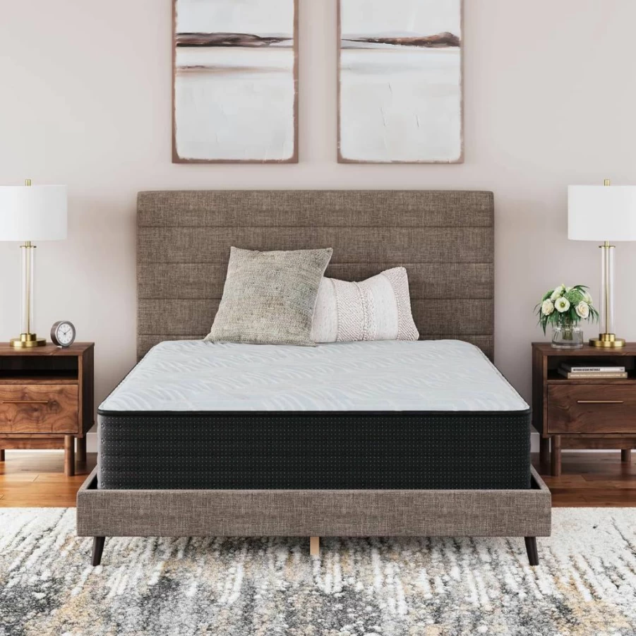 Signature Design by Ashley Palisades 14" Full Size Hybrid Mattress with Gel Memory Foam - Plush Comfort & Support
