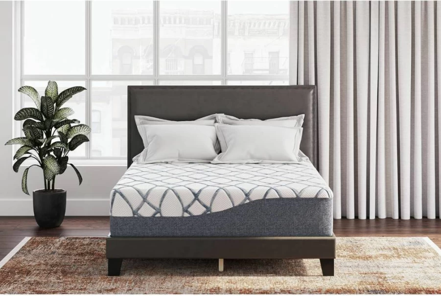Signature Design by Ashley Chime Elite 2.0 King Mattress - Green Tea Memory Foam, Ultra Plush for Pressure Relief & Cool Sleep
