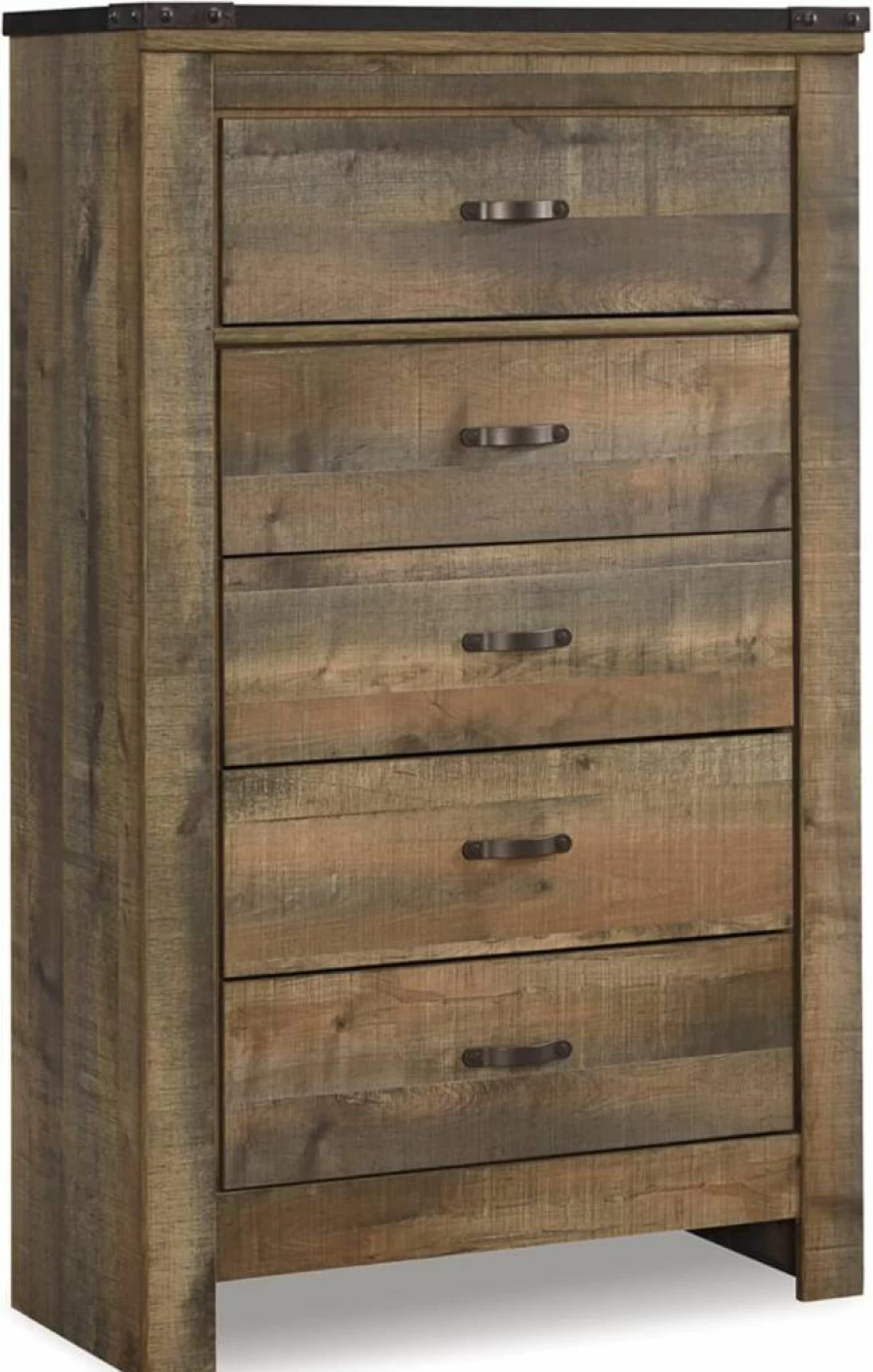 Signature Design by Ashley Robbinsdale Antique White 5-Drawer Traditional Chest Dresser